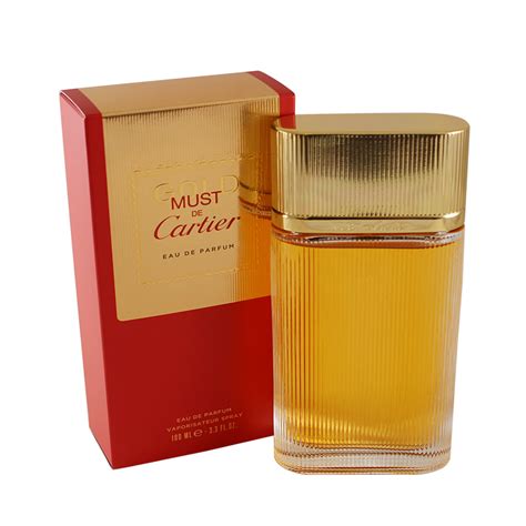 cartier profumo must gold|must de cartier gold perfume.